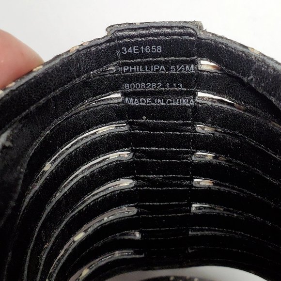 CK Phillipa Cage Wedge Sandals Snakeskin - Picture 6 of 6